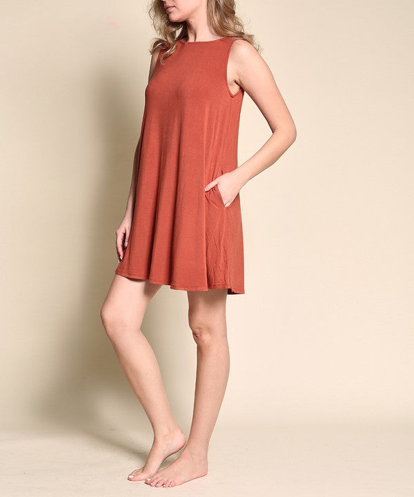 BAMBOO DAYTIME HEPBURN DRESS Fabina