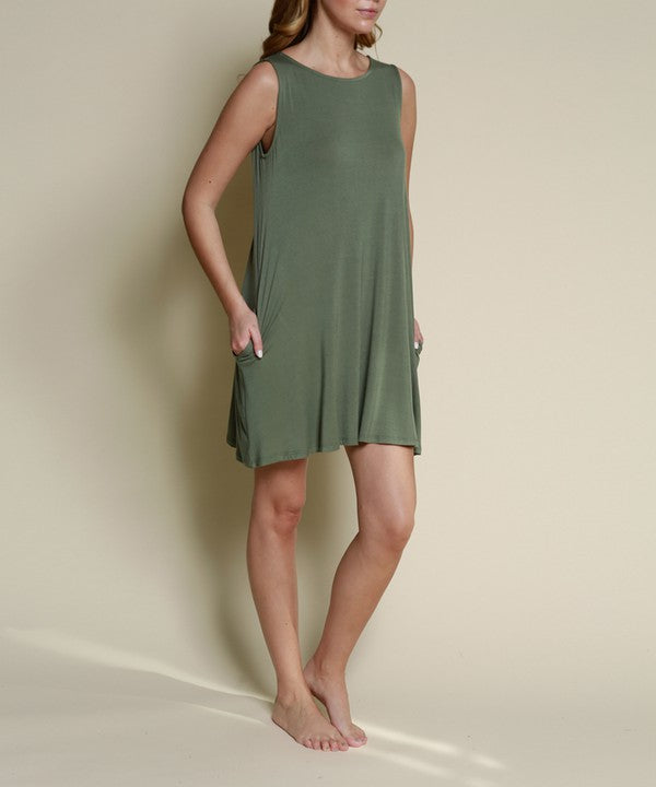 BAMBOO DAYTIME HEPBURN DRESS Fabina