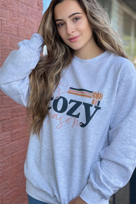 It's Cozy Season Sweatshirt Ask Apparel