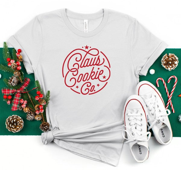 Santa Claus Cookie Co Boutique Tee Ocean and 7th