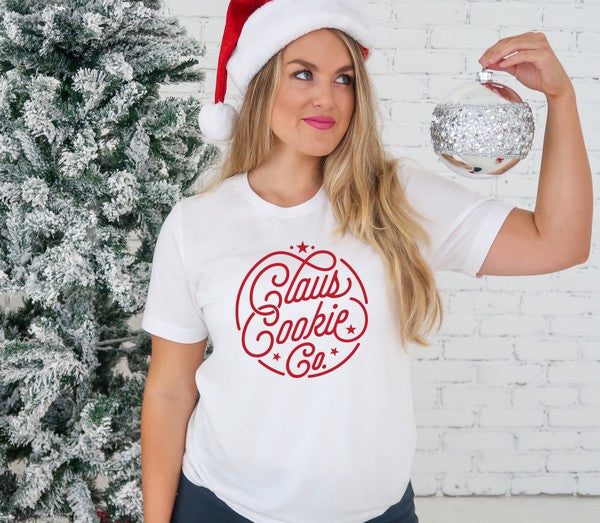 Santa Claus Cookie Co Boutique Tee Ocean and 7th