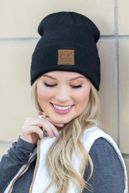 CC  Heathered Boyfriend Beanie Aili's Corner