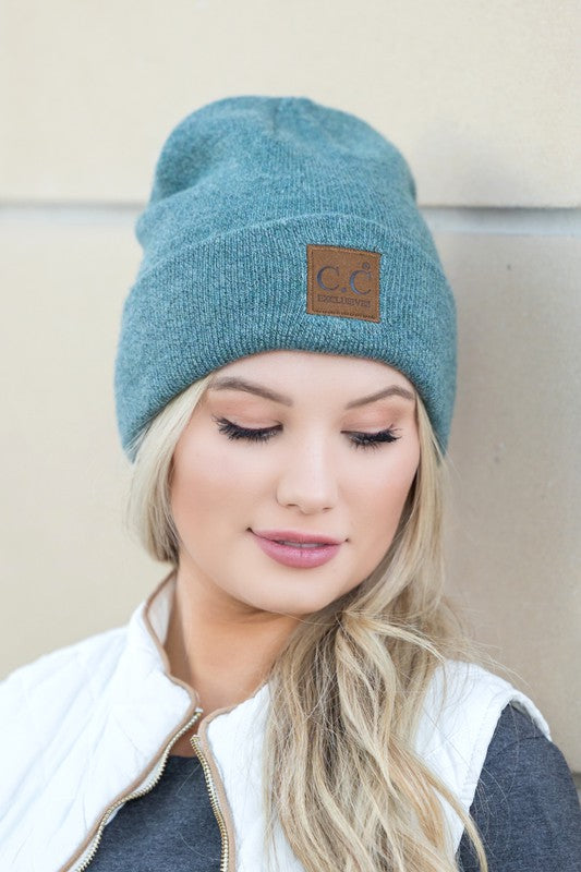 CC  Heathered Boyfriend Beanie Aili's Corner