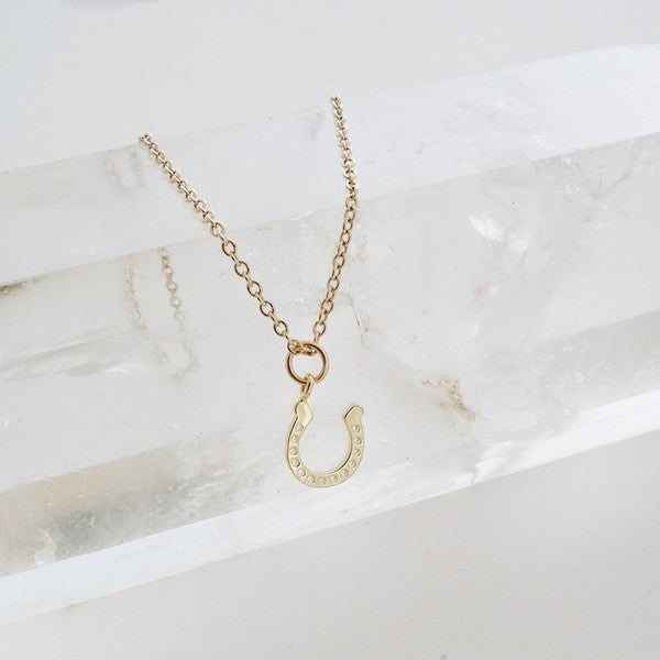 Magic Charm Horseshoe Necklace HONEYCAT Jewelry