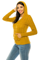 Knit hoodie sweater Annva USA