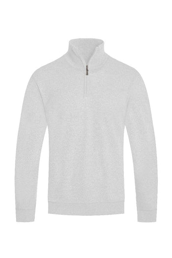 Weiv Mens Knit Quarter Zip Sweater WEIV