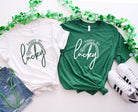 Happy Go Lucky Short Sleeve Graphic Tee Ocean and 7th