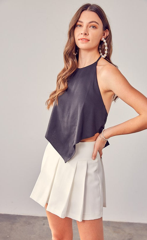 Open Back Tie Bow Top Do + Be Collection
