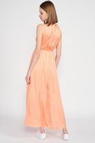 SLEEVELESS MAXI DRESS WITH CUTOUT Emory Park