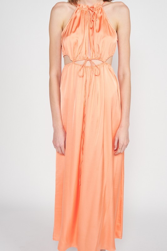 SLEEVELESS MAXI DRESS WITH CUTOUT Emory Park