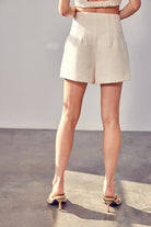 Front Pleat Shorts Do + Be Collection