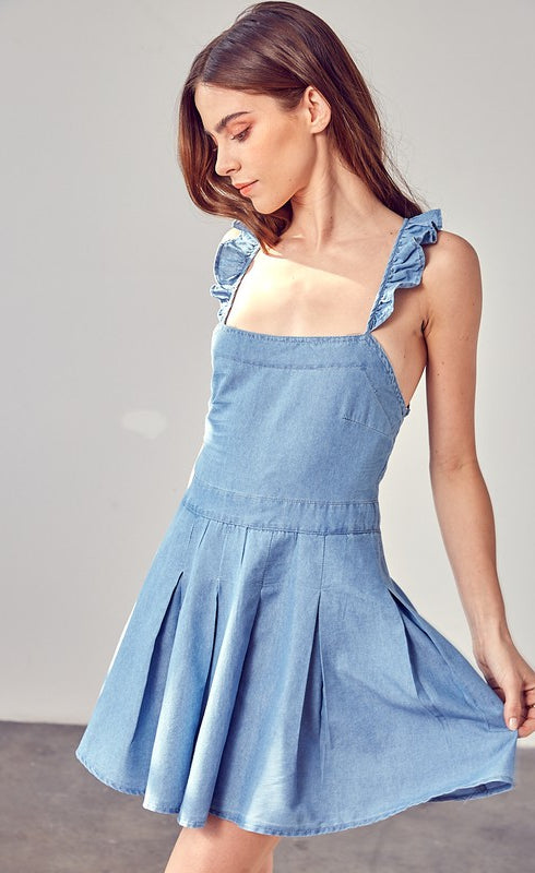 A-Line Open Back Dress Do + Be Collection