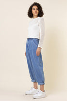 Slouchy High Waisted Jeans Vibrant M.i.U