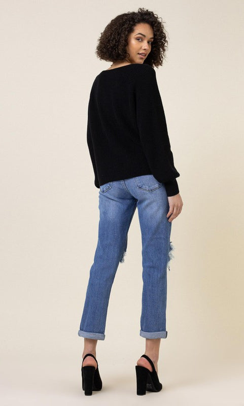 Distressed Boyfriend Jeans Vibrant M.i.U