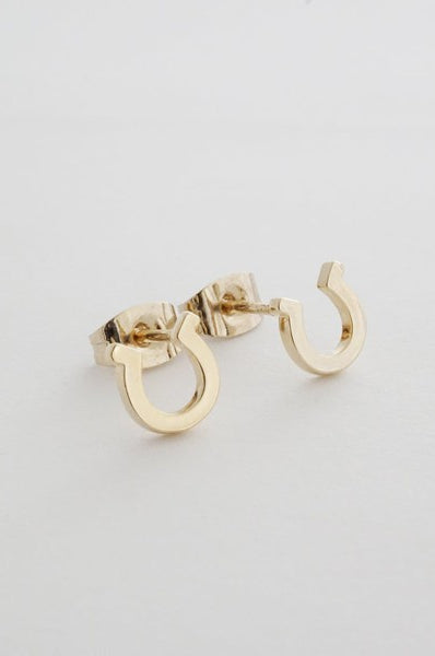 Mini Horseshoe Studs HONEYCAT Jewelry