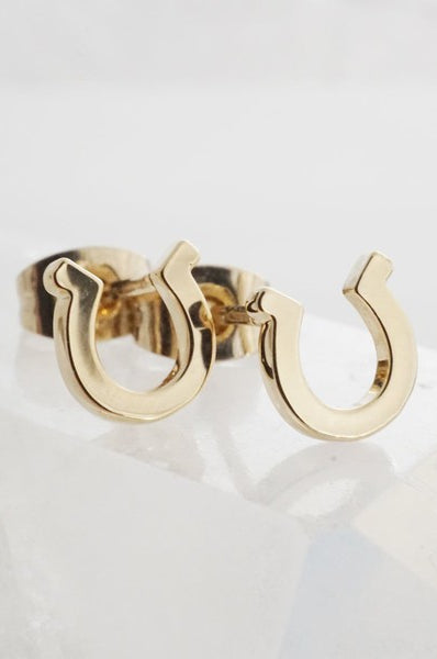 Mini Horseshoe Studs HONEYCAT Jewelry