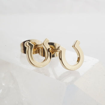 Mini Horseshoe Studs HONEYCAT Jewelry