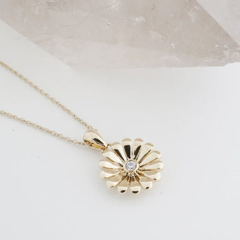 Bloom Flower Necklace HONEYCAT Jewelry