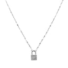 Love Locked Padlock Necklace HONEYCAT Jewelry