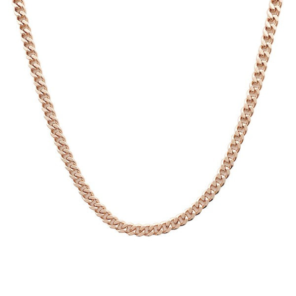 Fiona Thick Curb Chain Necklace HONEYCAT Jewelry