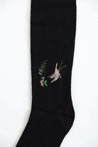 Hummingbird Wool Knee High Socks Leto Accessories