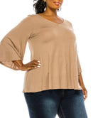 BAMBOO MISSYDAY CURVY TOP Fabina