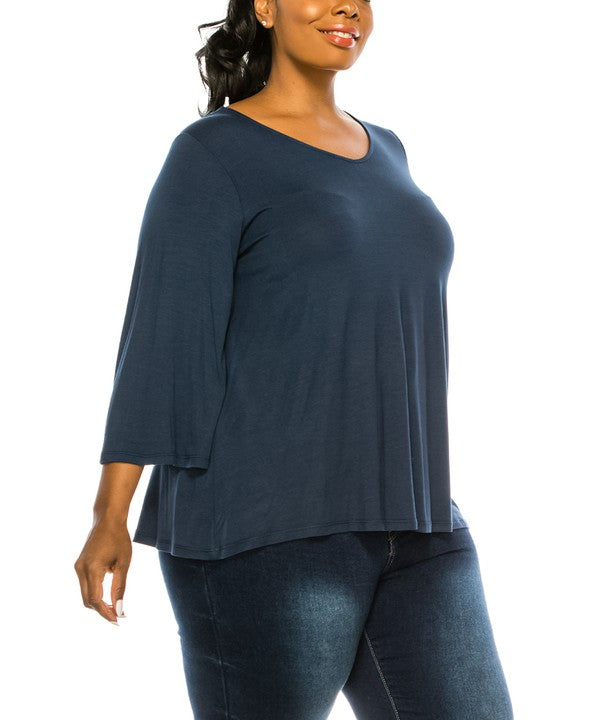 BAMBOO MISSYDAY CURVY TOP Fabina