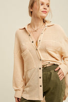 Soft Thermal Knit Shacket Top Listicle