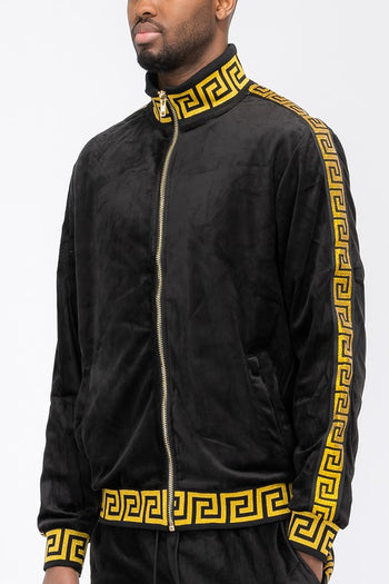 VELOUR TRACK JACKET WEIV