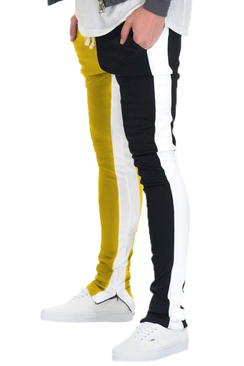 TWO TONE COLOR BLOCK TRACK PANT JOGGER WEIV