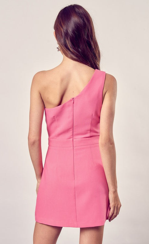 Asymmetric One Shoulder Dress Do + Be Collection