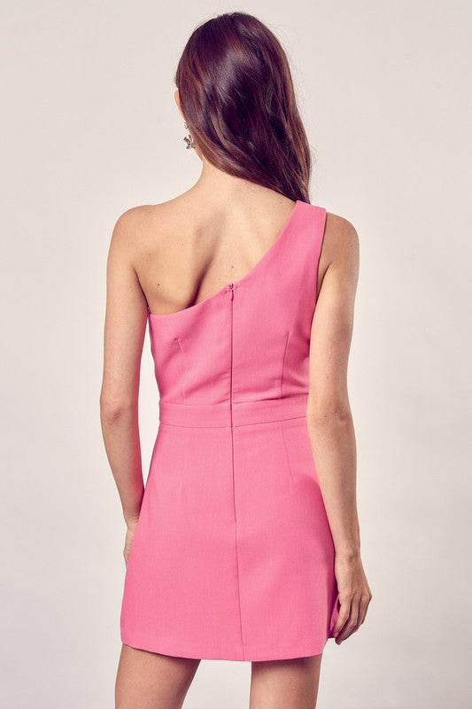 Asymmetric One Shoulder Dress Do + Be Collection