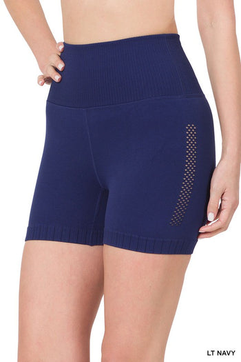 Seamless High Waisted Shorts ZENANA