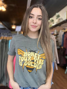 Honey Your Vibe Is Golden Tee Ask Apparel