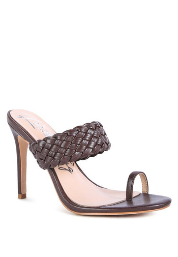 HIGH PERKS WOVEN STRAP TOE RING SANDALS Rag Company