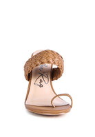 HIGH PERKS WOVEN STRAP TOE RING SANDALS Rag Company