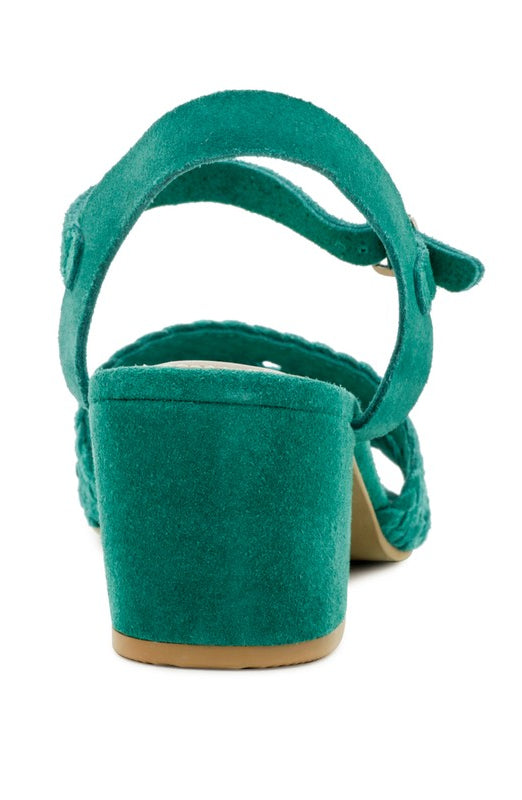 TASHA BLOCK HEEL SANDAL Rag Company