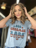 All American Babe Tee Ask Apparel