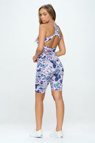 Butterfly print activewear set OTOS Active