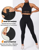 Corset Waist Buttery Soft leggings Body Shaper OTOS Active