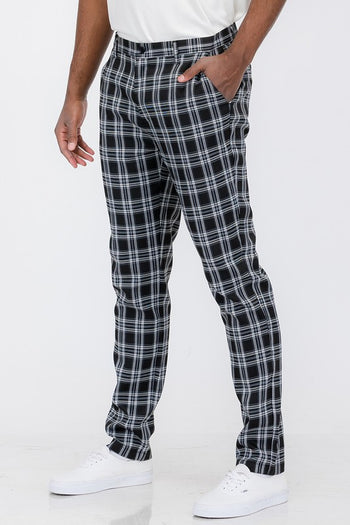 Plaid Trouser Pants WEIV