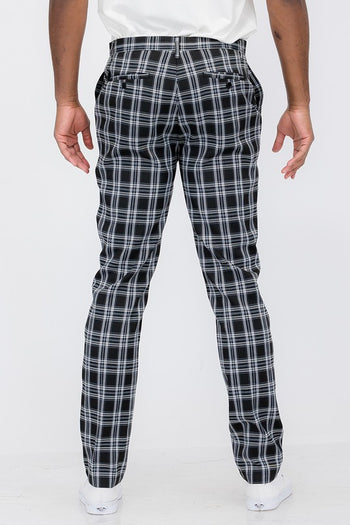 Plaid Trouser Pants WEIV