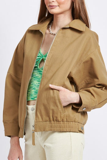 COLLARED OVERSIZED JACKET Emory Park