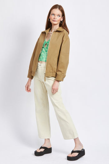 COLLARED OVERSIZED JACKET Emory Park