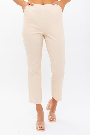 High-Waisted Crop Pants LE LIS