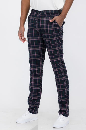 Plaid Trouser Pants WEIV