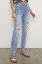 HIGH RISE STRAIGHT JEANS Insane Gene