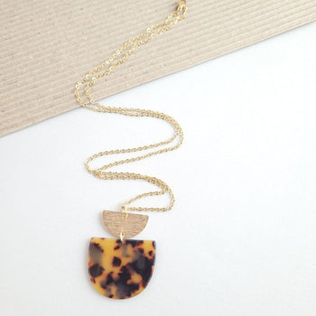 Harper Tortoise Necklace Spiffy & Splendid