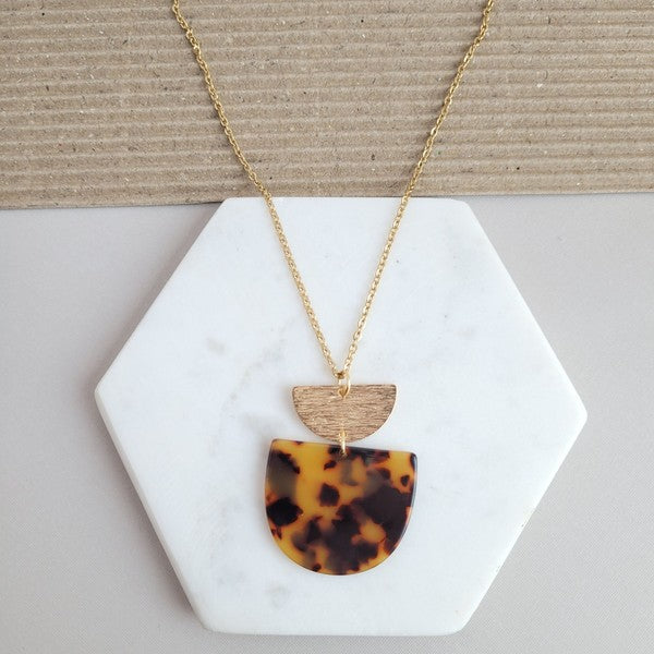 Harper Tortoise Necklace Spiffy & Splendid