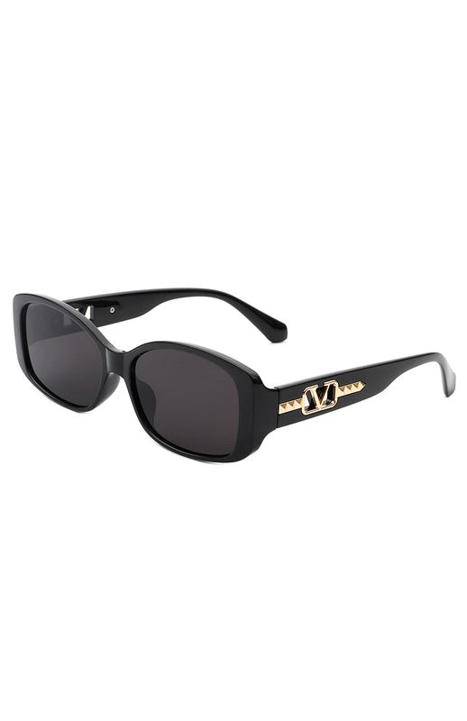 Rectangular Narrow Fashion Square Sunglasses Cramilo Eyewear